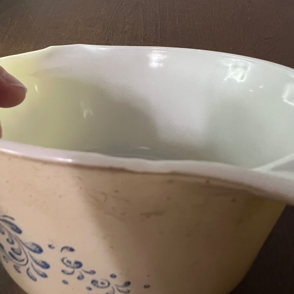 Pyrex Dining Chipped Fair Vintage Pyrex Casserole Dish Quart Blue